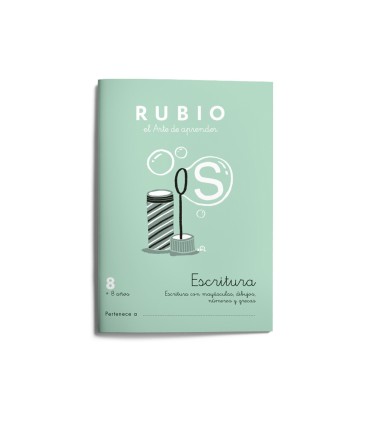 Cuaderno rubio caligrafia nº 8